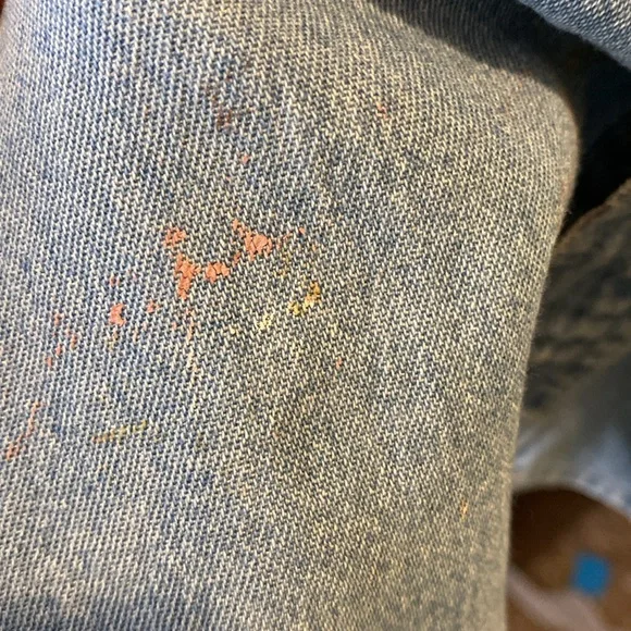 AMRAV Vintage 80s Marlboro style Men's Blue Denim double pocket classic XL - Picture 4 of 6